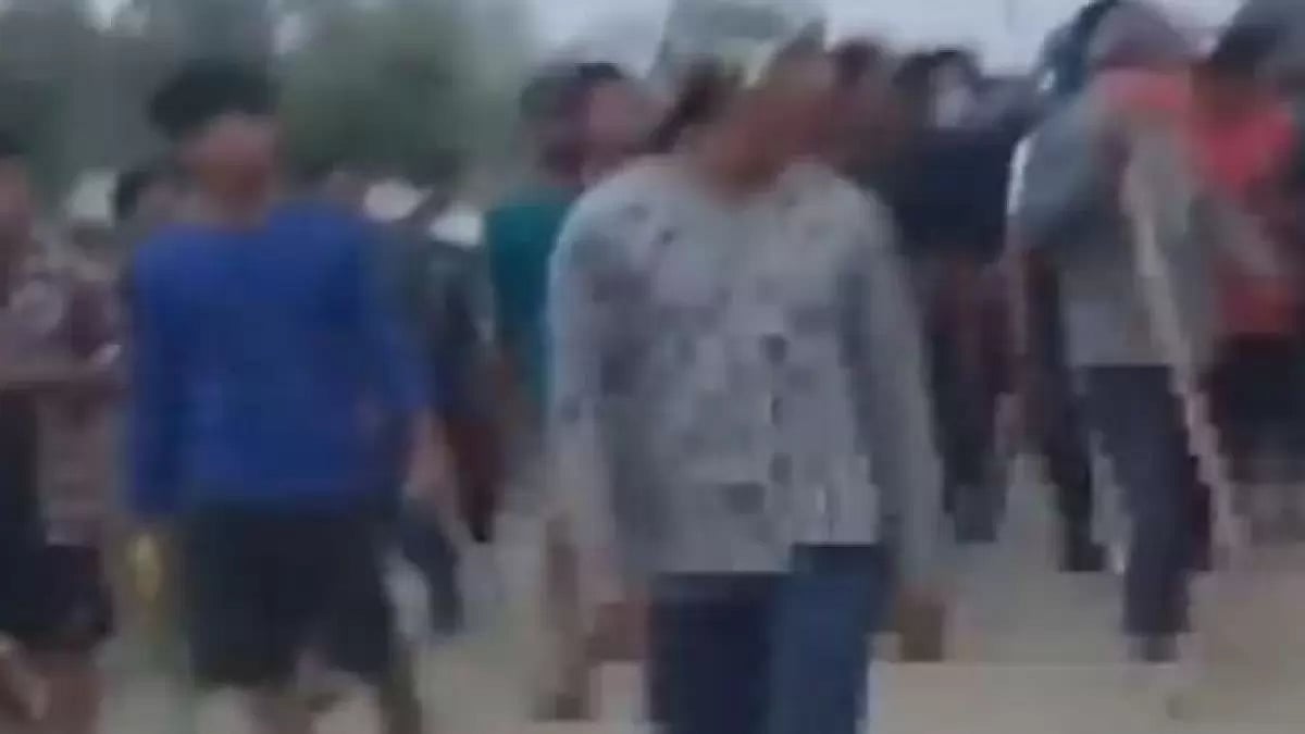 Screengrab from the video on Manipur 