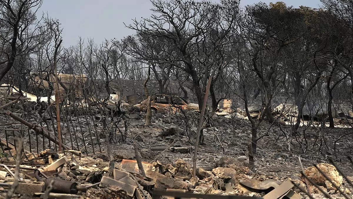 Greece Wildfires
