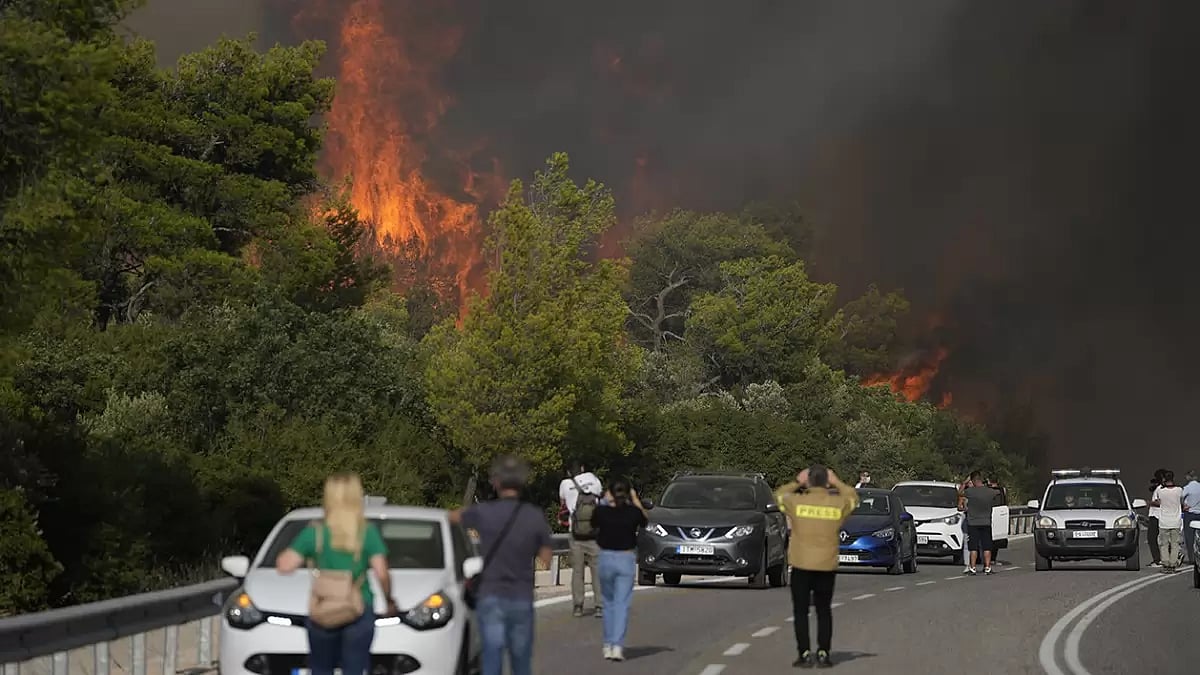 Greece Wildfires