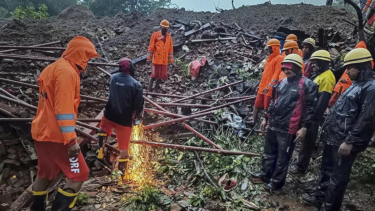 Landslide in Raigad