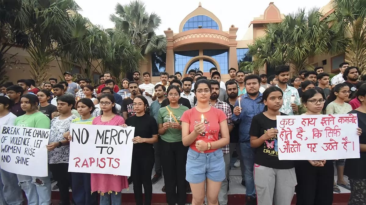 Protest over Manipur violence