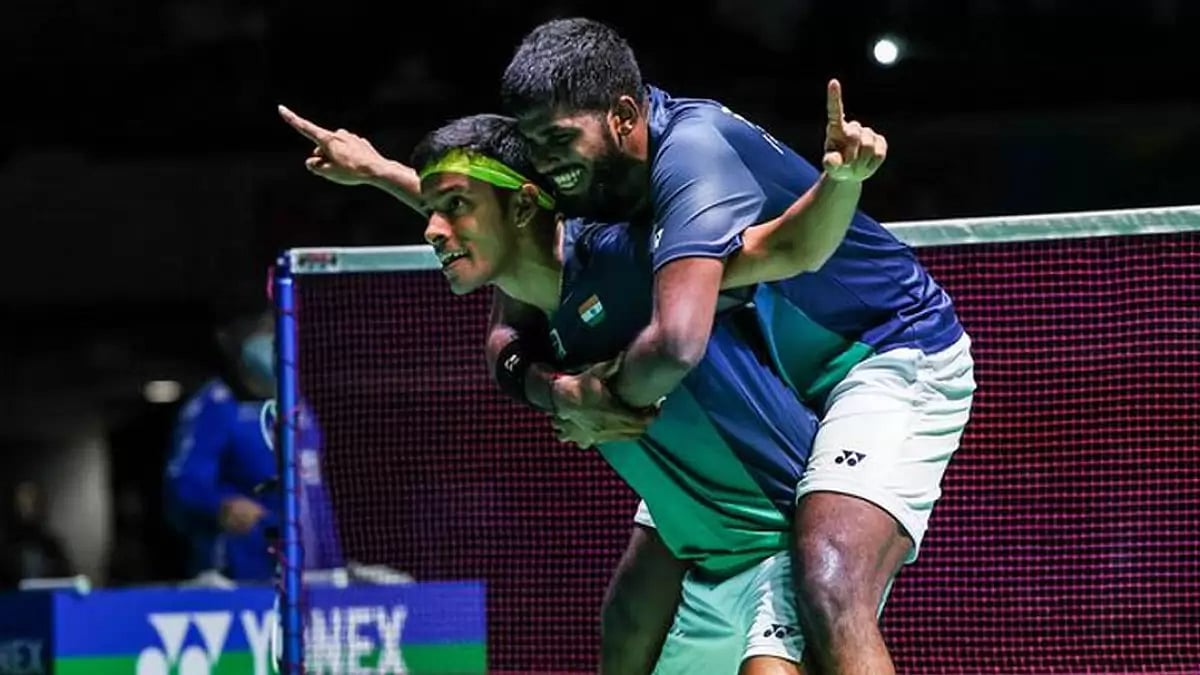 Satwik-Chirag duo enters semi-final of China Masters Badminton 2023