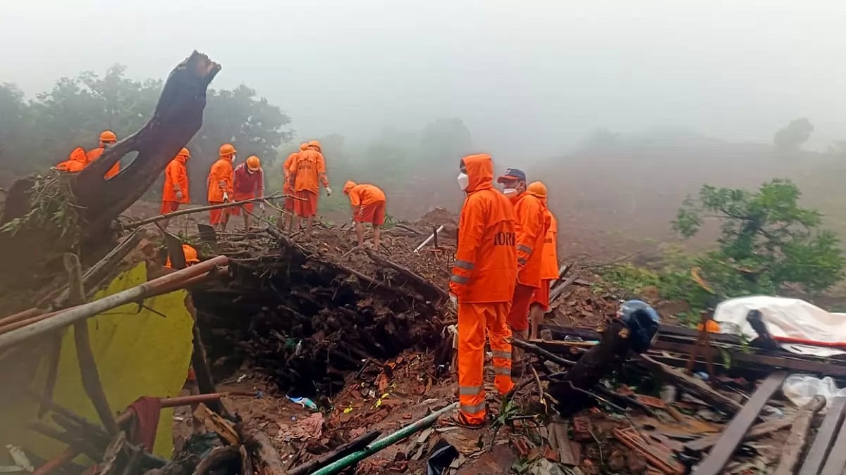Landslide in Raigad