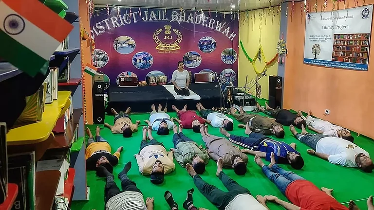 Yoga programme for jail inmates - null