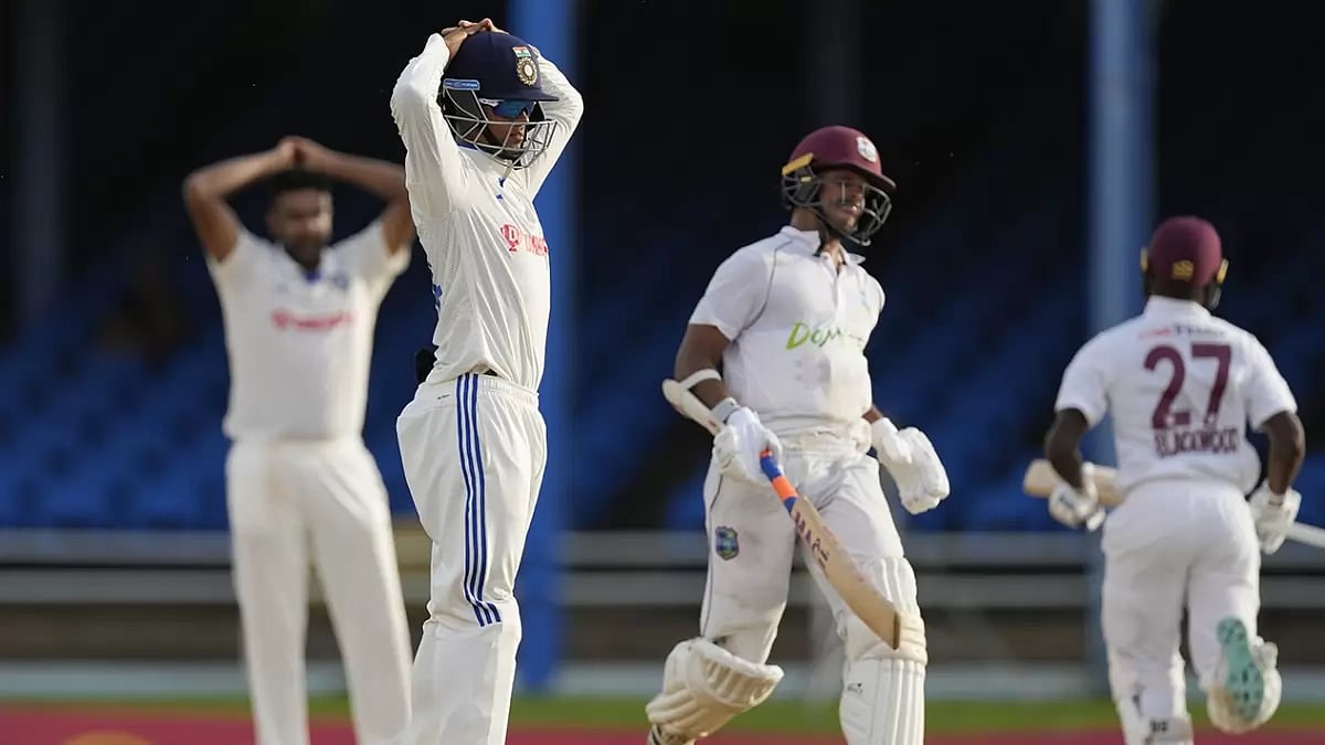 India vs West Indies, 2nd Test, Day 4