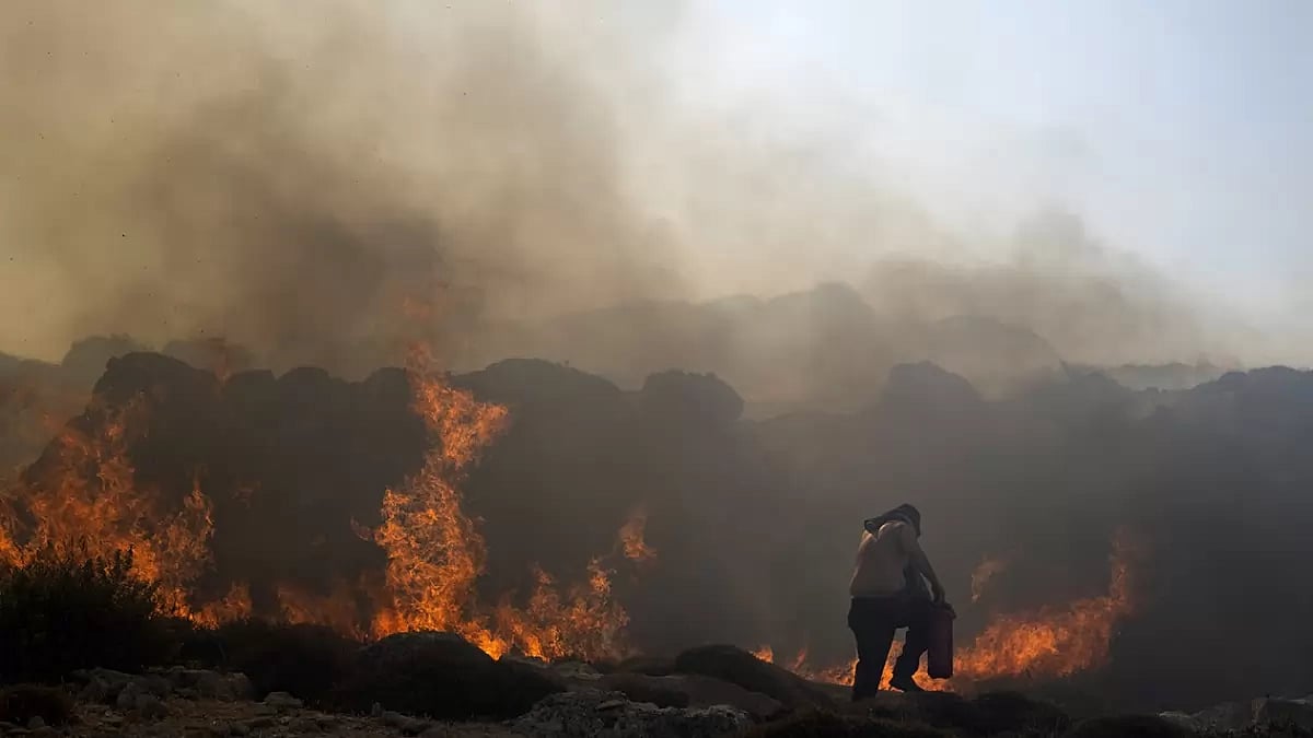 Greece wildfires