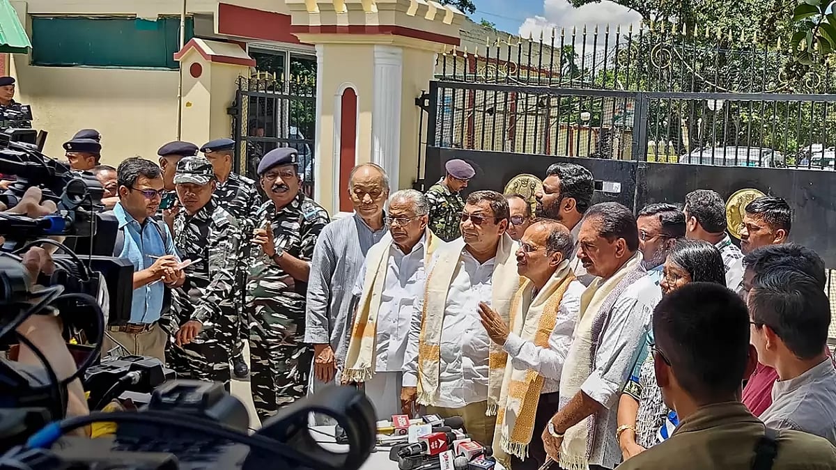 Opposition MPs visit violence-hit Manipur