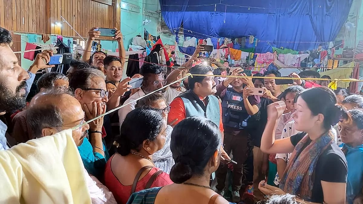 Opposition MPs visit violence-hit Manipur