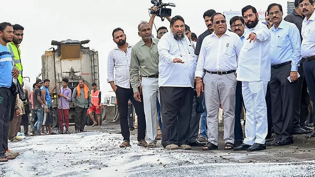 Eknath Shinde in Thane