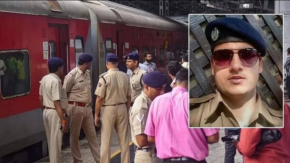 Constable Chetan Kumar Choudhary fired from his service weapon inside the Jaipur-Mumbai Central.
