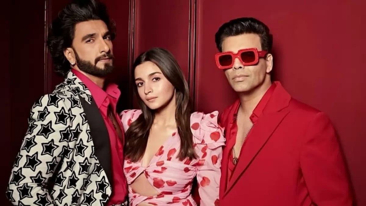 Ranveer Singh, Alia Bhatt, Karan Johar