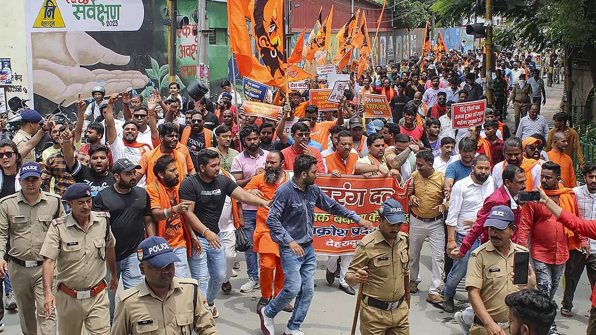 Protest over Nuh violence