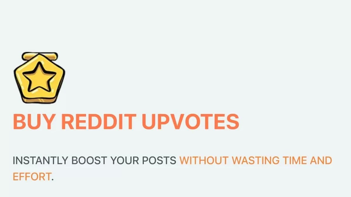 BUY REDDIT UPVOTES