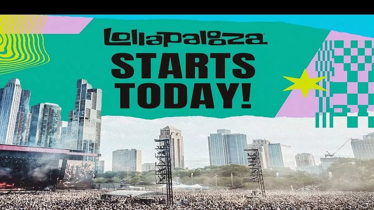 Lollapalooza 2023 music festival is starting from August 3