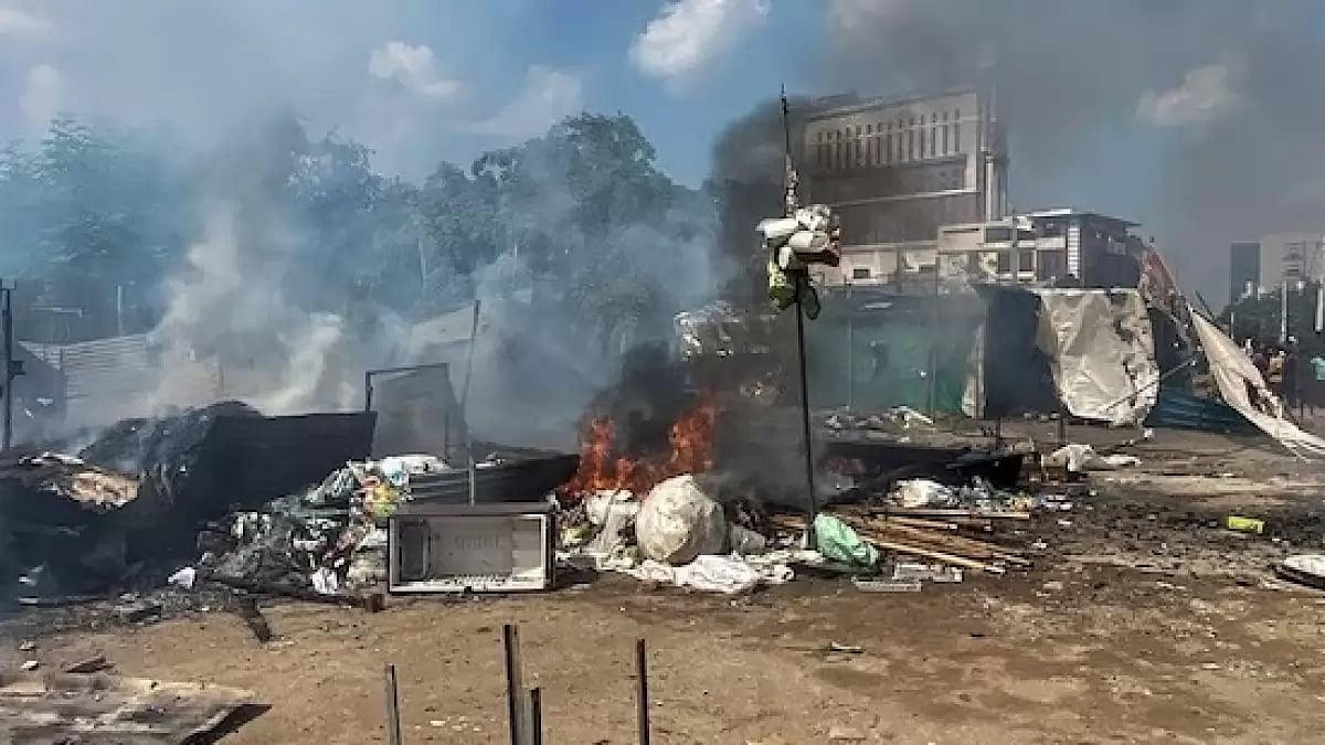 Visual from violence-hit Nuh in Haryana