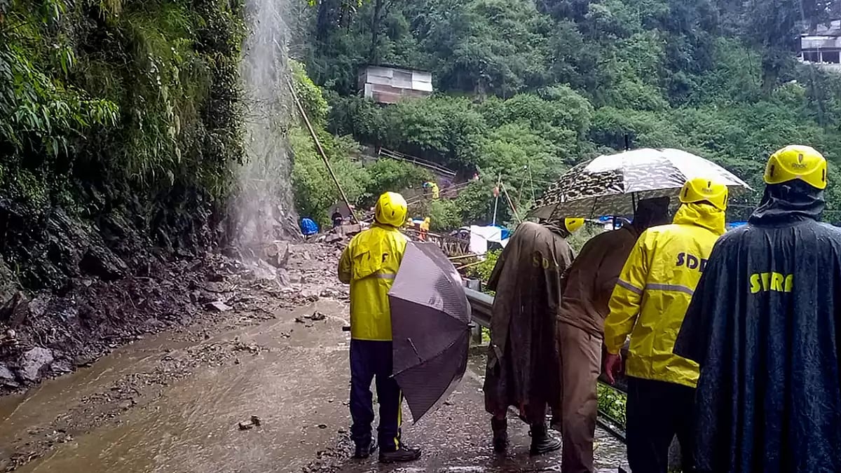 Landslide in Rudraprayag