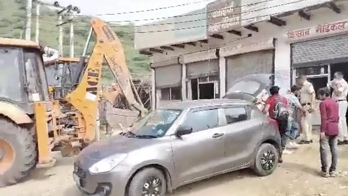 Bulldozer action in Haryana's Nuh