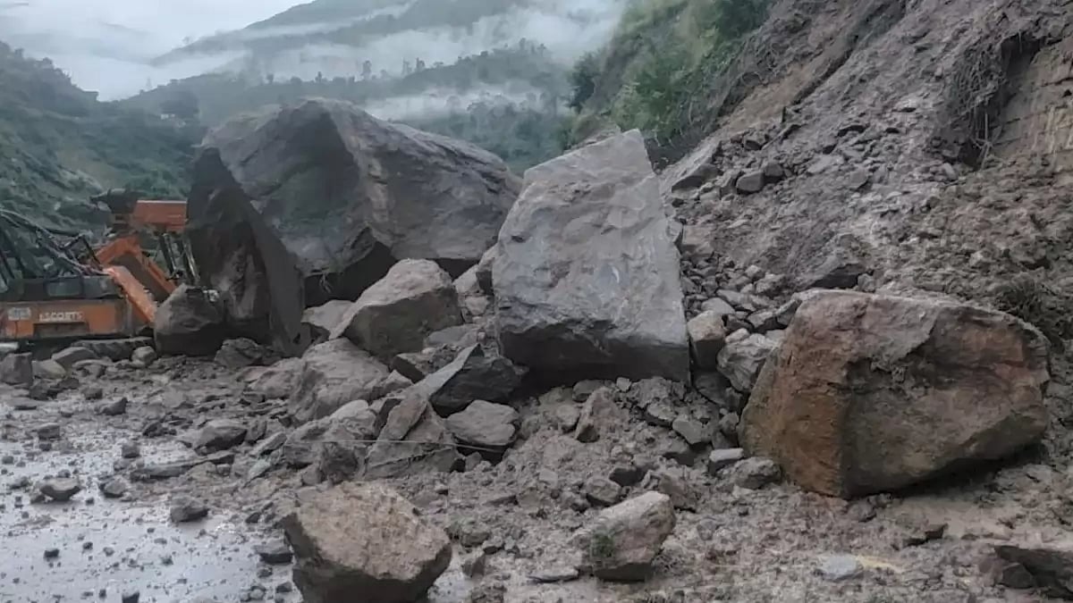 Landslide in Chamoli
