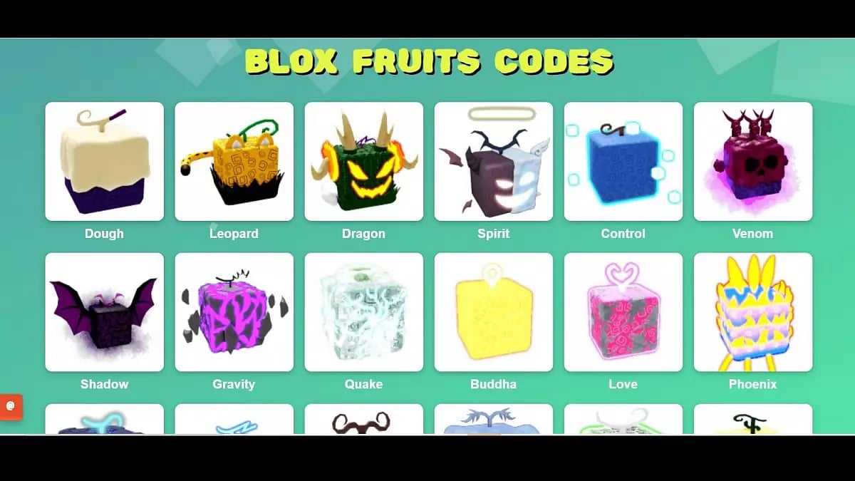 Blox Fruits Codes 2023