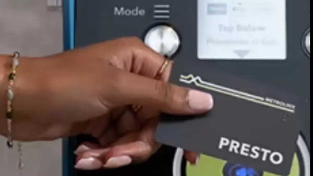  PRESTO card price has been dropped.