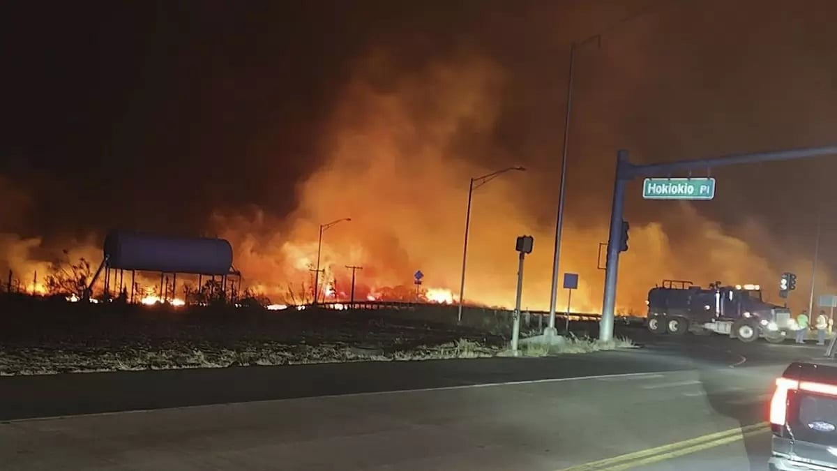 Hawaii Wildfires 