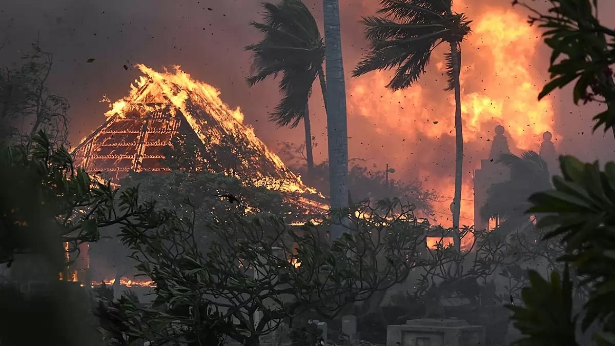 Hawaii Wildfires 