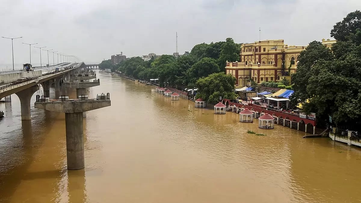 Weather: Floods in Patna after monsoon rains
