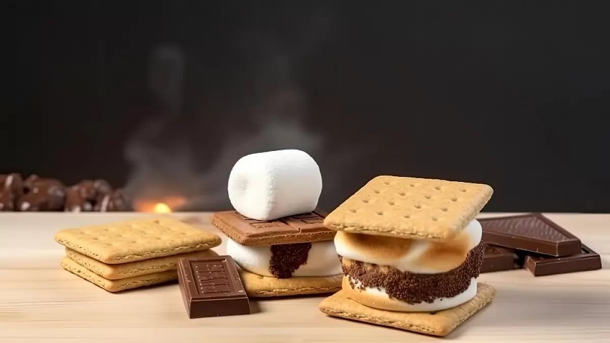 Explore quirky recipes based on the s’more 