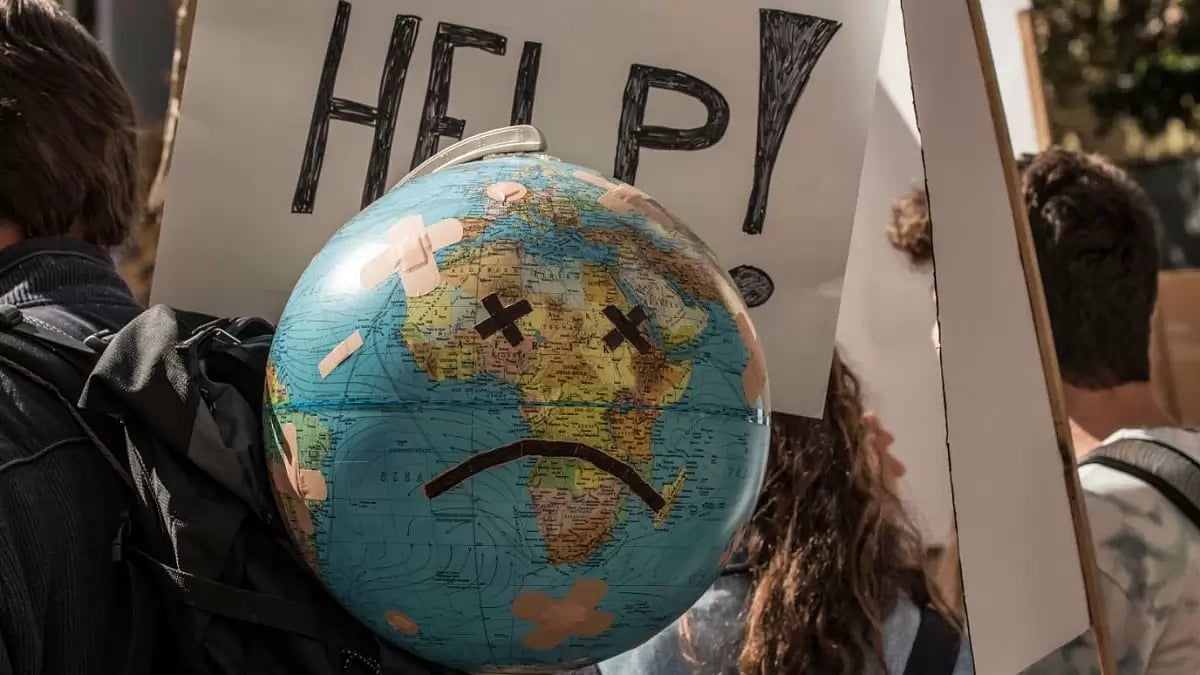 Portuguese youths fight for Climate Crisis (Representational Image)