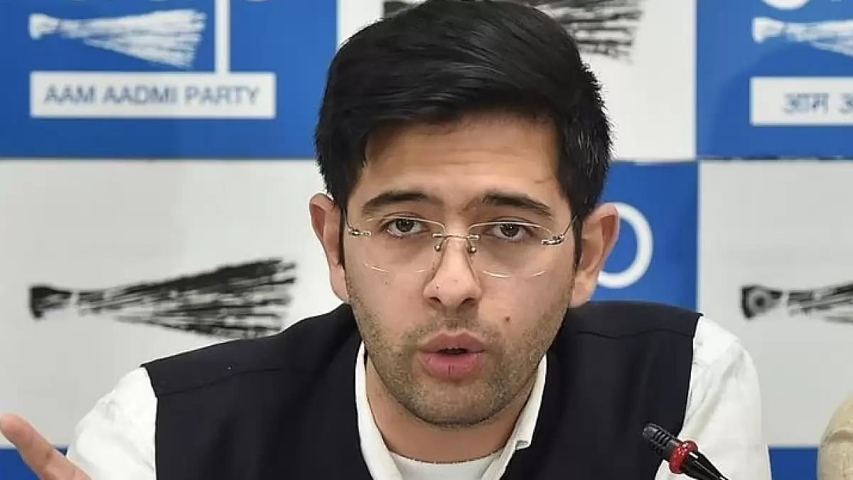 AAP spokesperson Raghav Chadha