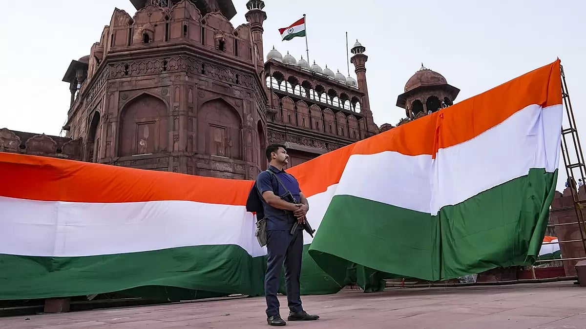 Rehearsal for Independence Day celebrations