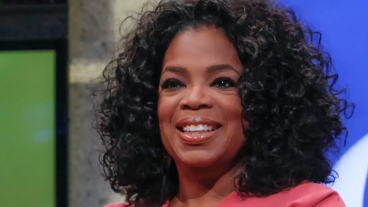 American host Oprah Winfrey
