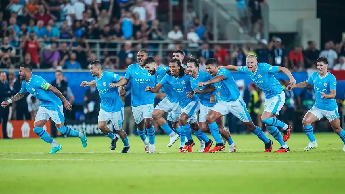 It was a 15th trophy won by City in Guardiola’s reign that started in 2016.