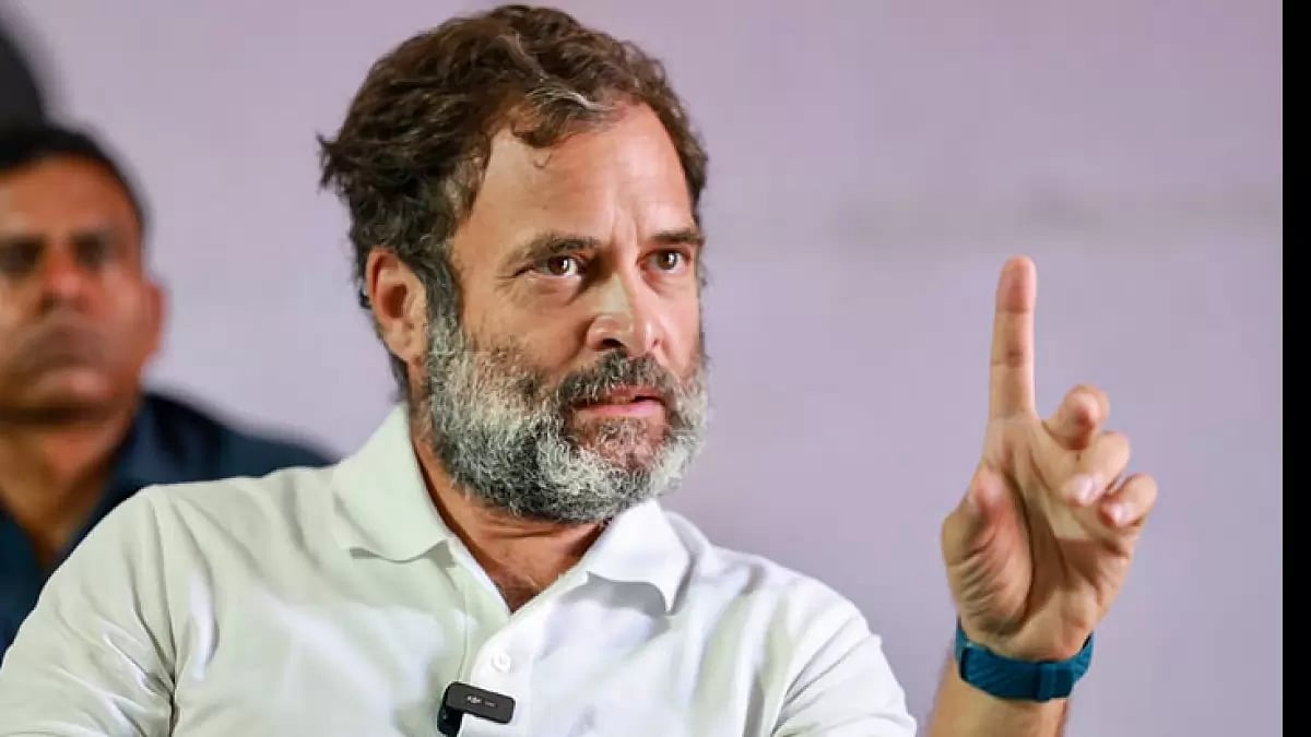Congress leader Rahul Gandhi