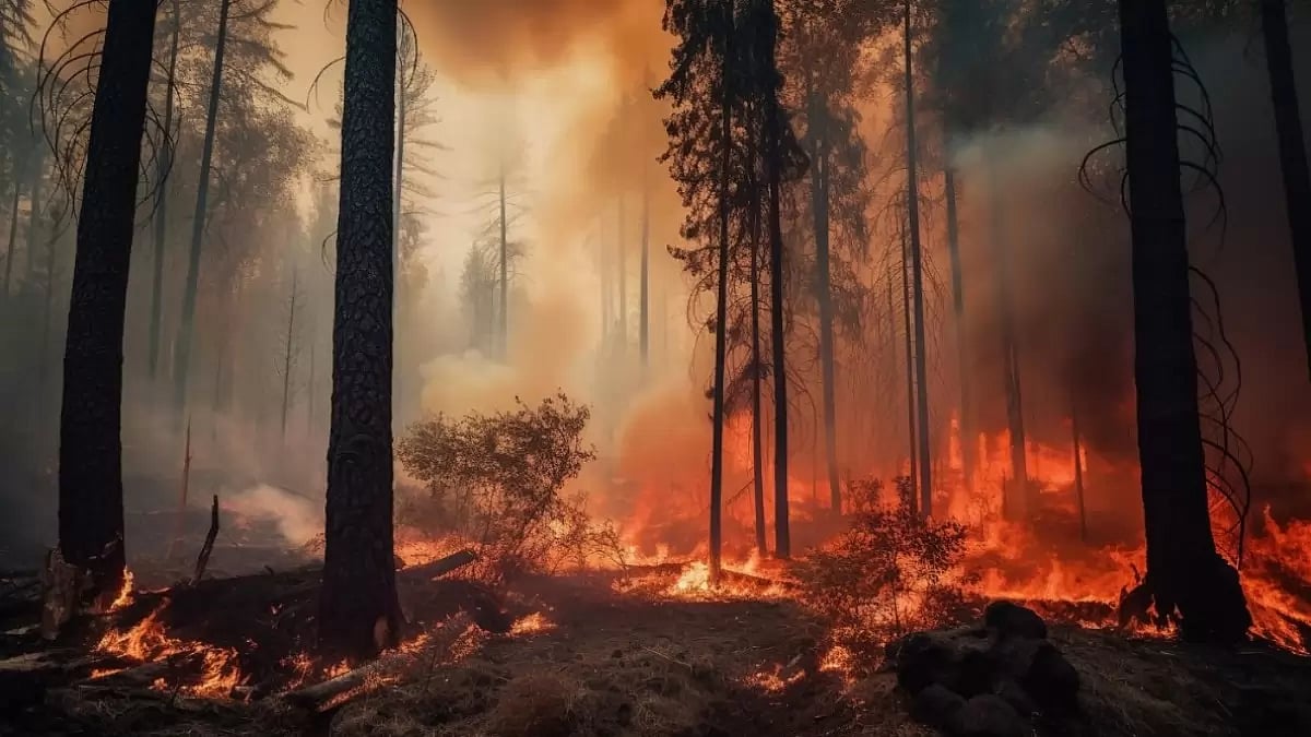  Forest fires have ravaged Spain’s Island of Tenerife