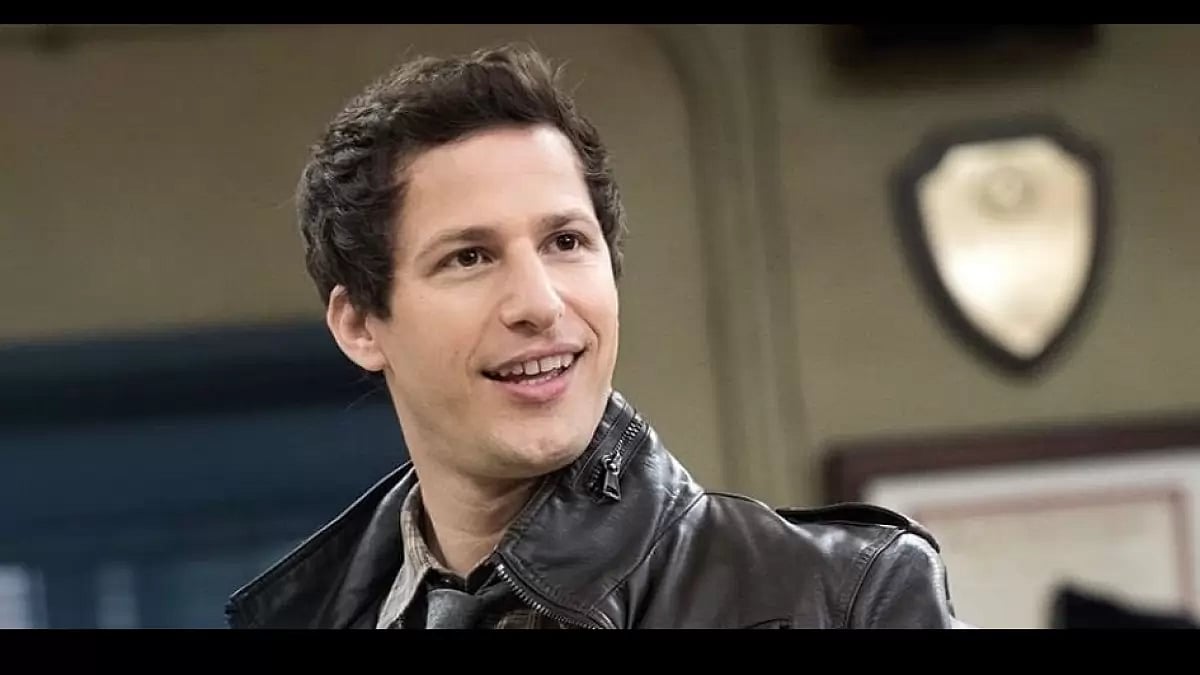 Andy Samberg as Detective Jake Peralta in Brooklyn Nine-Nine