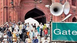 A Time of Unrest: Jama Masjid, Delhi.