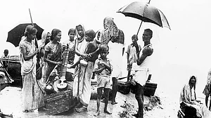 Singled Out: A family being evacuated from Ibrahimpur after riots