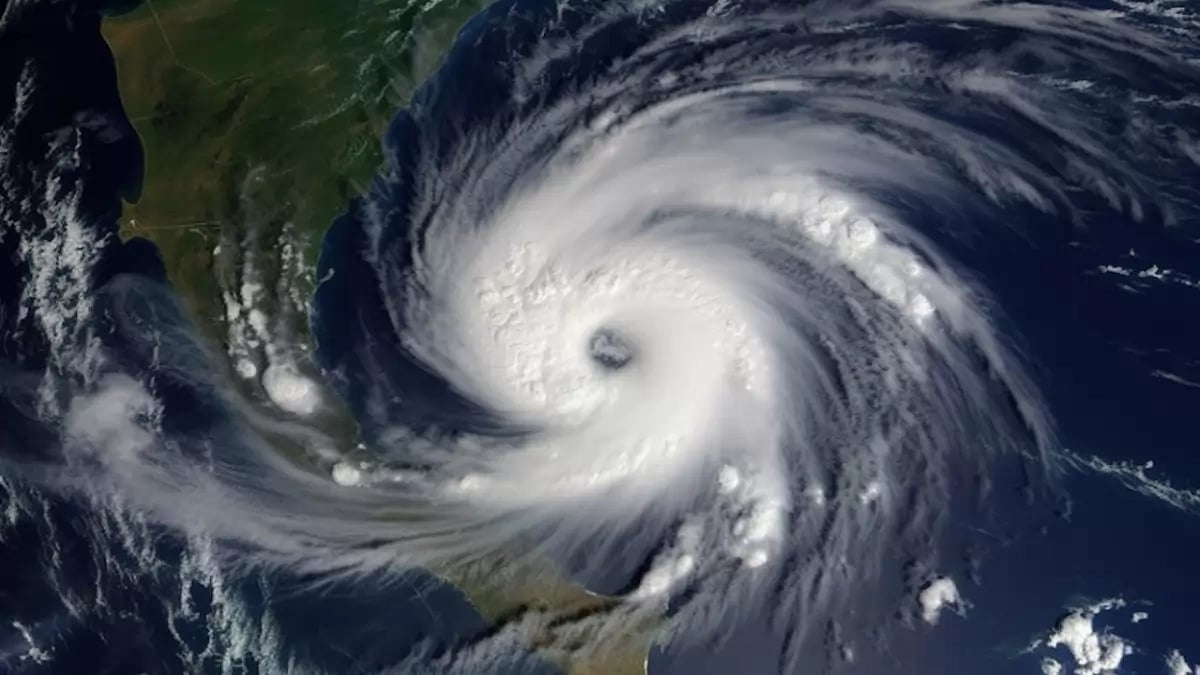 Satellite Image of Hurricane 