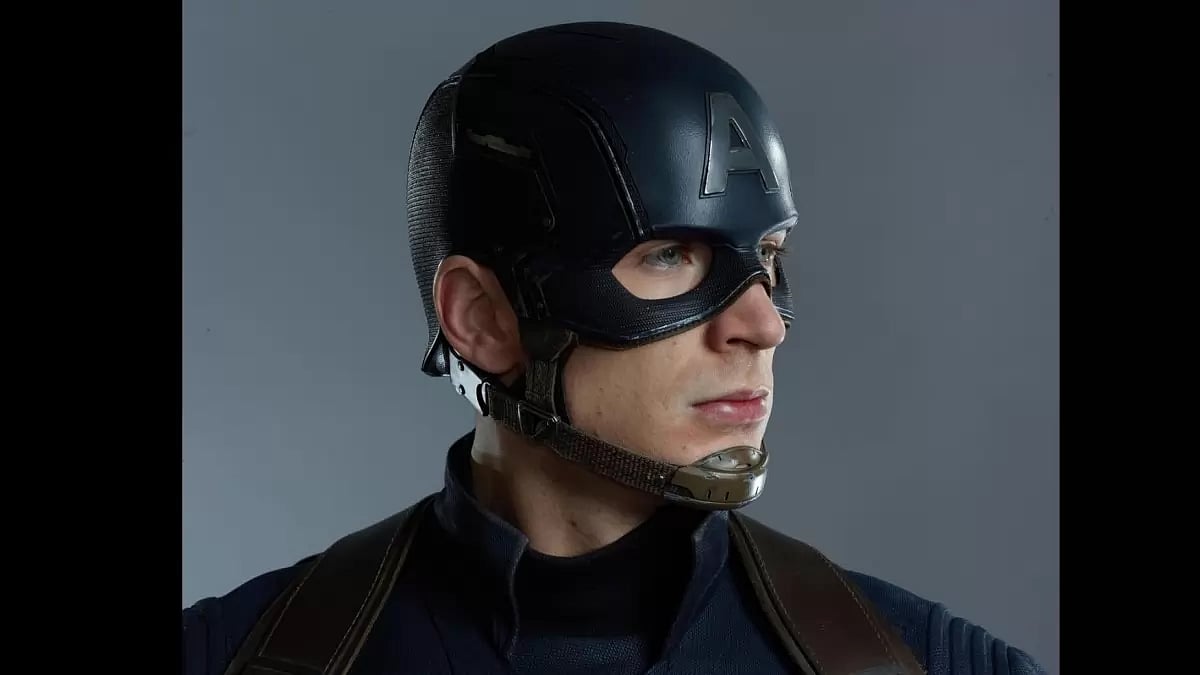 Chirs Evans in Captain America