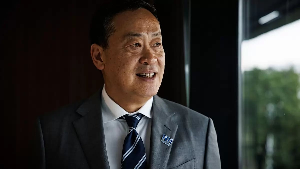 | Photo: AP : Thailand Prime Minister Srettha Thavisin.