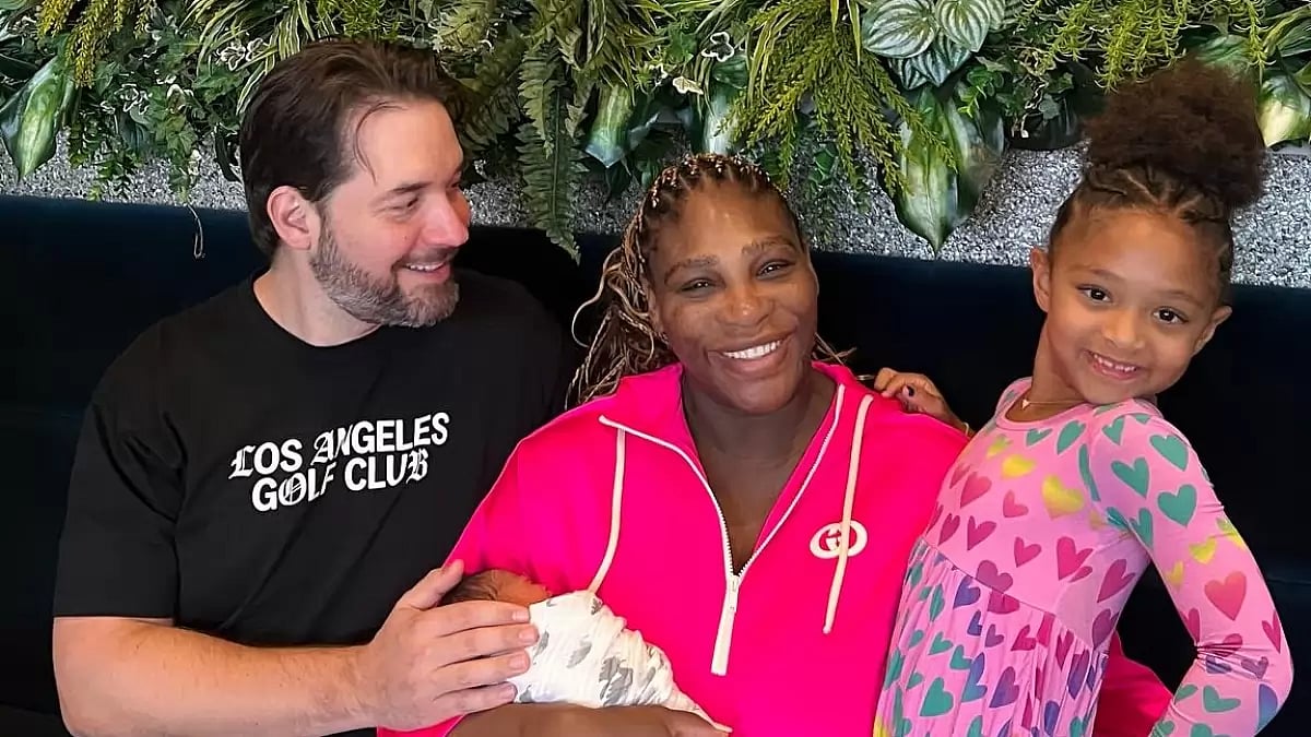 Serena Williams and Alexis Ohanian welcomed their second child, Adira River Ohanian