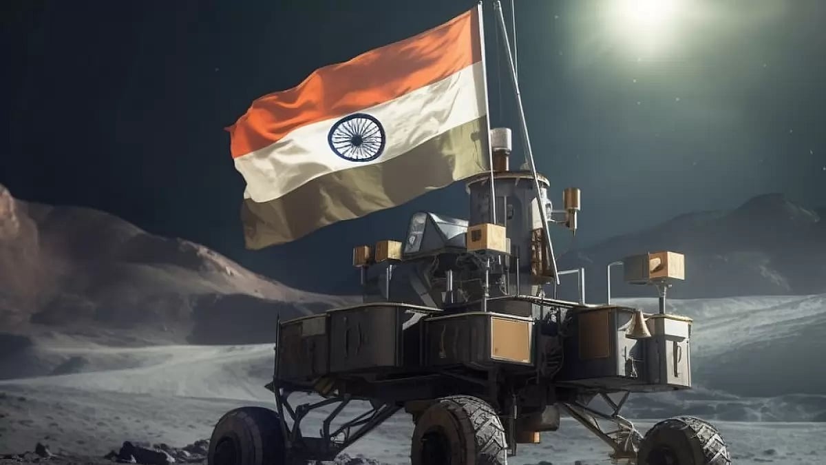 The Chandrayaan-3 is the first spacecraft to land on Moon's South Pole. 