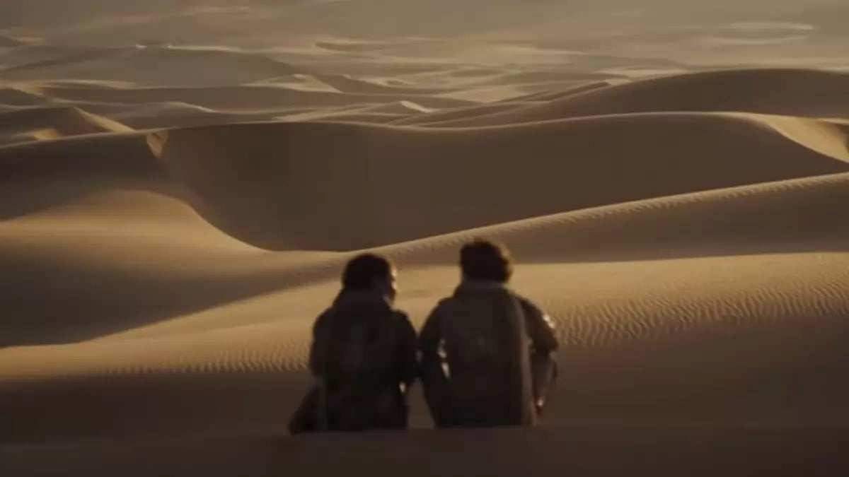 Timothée Chalamet and Zendaya in 