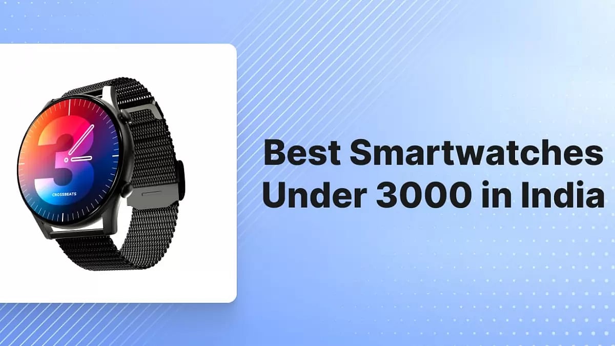 Best Smartwatches Under 3000 in India