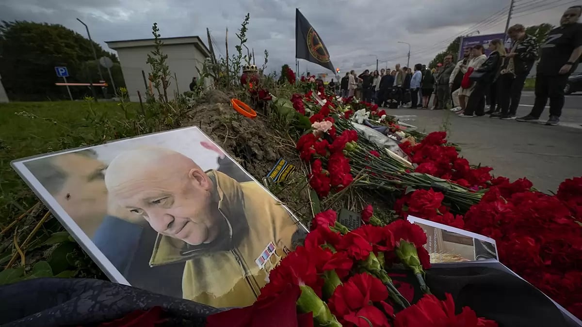 Russia Jet Crash Wagner Chief
