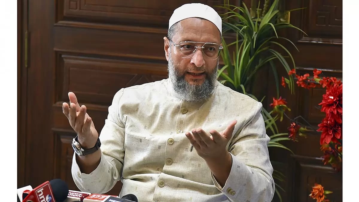 Asaduddin Owaisi press conference in HYD