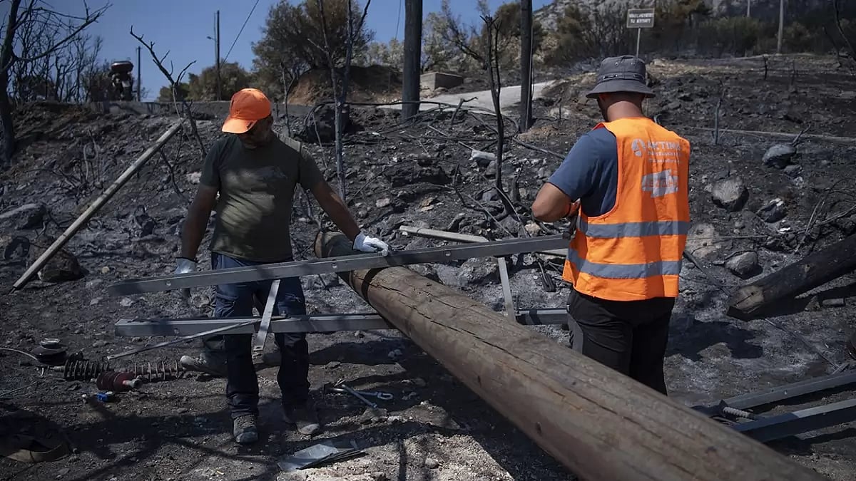 Greece Wildfires