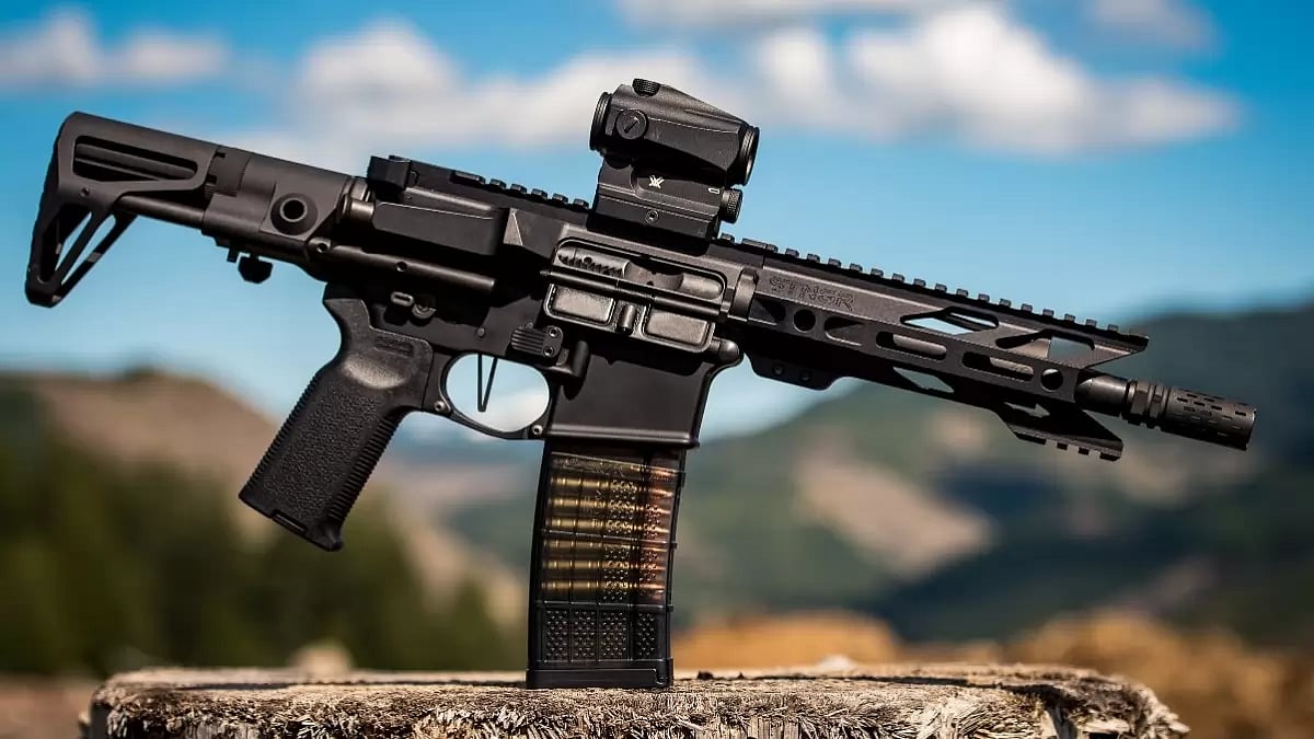 AR-15 styled rifle