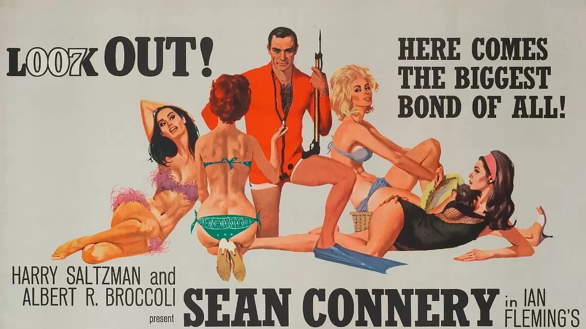 James Bond movie poster